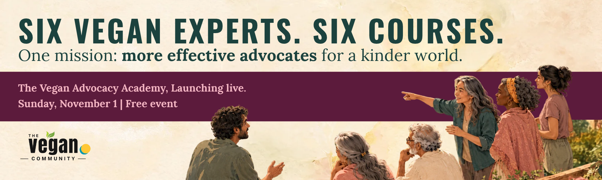World Vegan Day Live: From Vegan to Empowered Advocate — launching the Vegan Advocacy Academy